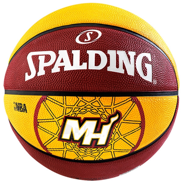 Krepšinio kamuolys SPALDING MIAMI HEAT paveikslėlis 1 iš 1