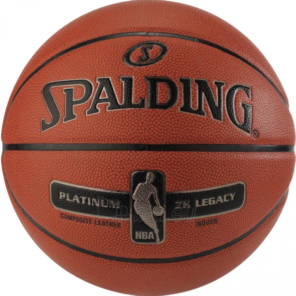 Krepšinio kamuolys Spalding NBA Platinum ZK Legacy paveikslėlis 1 iš 1