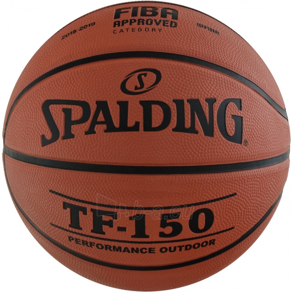 Krepšinio kamuolys SPALDING NBA TF-150 FIBA LOGO 2017 paveikslėlis 1 iš 3