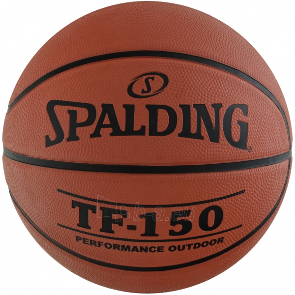 Krepšinio kamuolys SPALDING NBA TF-150 FIBA LOGO 2017 paveikslėlis 2 iš 3