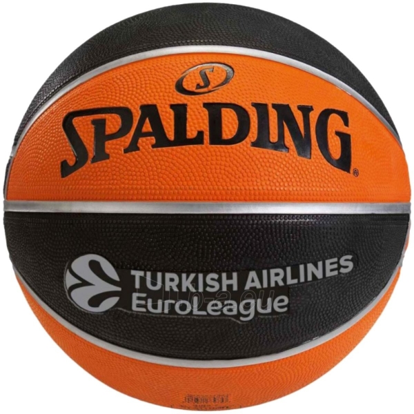 Krepšinio kamuolys Spalding TF-150 Varsity Eurolague , 7 paveikslėlis 1 iš 5