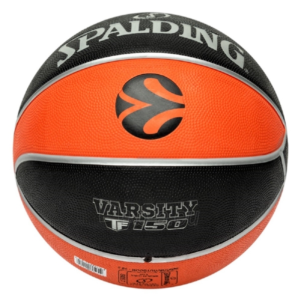 Krepšinio kamuolys Spalding TF-150 Varsity Eurolague , 7 paveikslėlis 4 iš 5