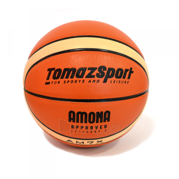 Krepšinio Kamuolys Tomaz Sport AM7X paveikslėlis 1 iš 3