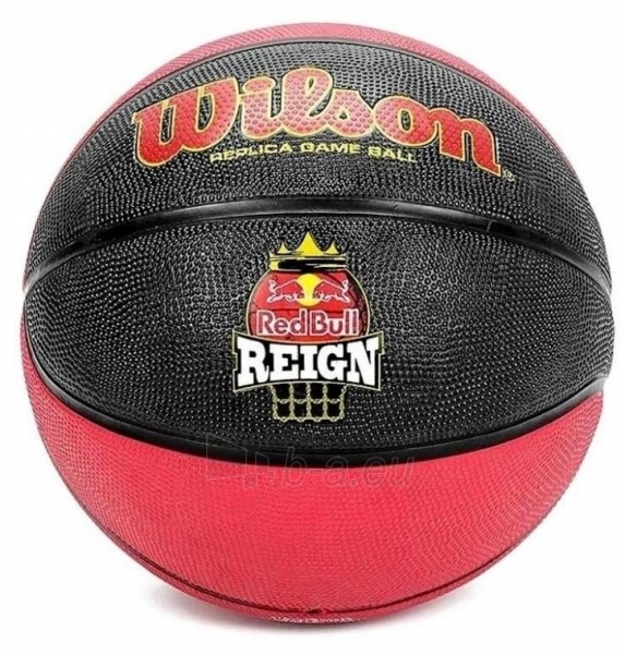 Krepšinio kamuolys WILSON RED BULL REPLICA WTB2205XB07 black-red paveikslėlis 1 iš 2