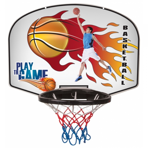 Krepšinio lenta su kamuoliu paveikslėlis 2 iš 3