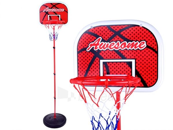 Krepšinio stovas Basketball set Backboard + ball pump SP0625 paveikslėlis 5 iš 9