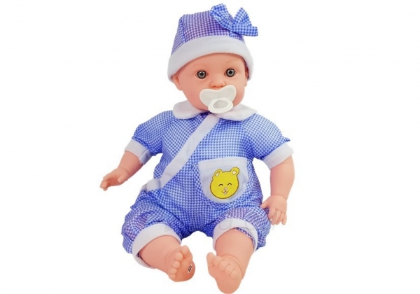 Kūdikio lėlė „Baby Kid“ 45 cm, mėlyna paveikslėlis 3 iš 4