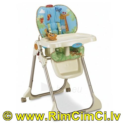 Kūdikio maitinimo kėdutė Džiunglės Fisher Price L0541 paveikslėlis 1 iš 2