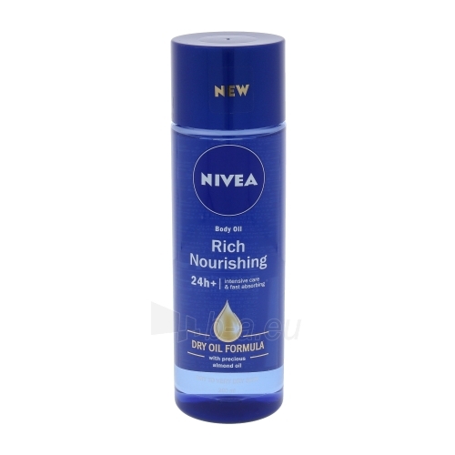 Body aliejus Nivea Body Oil Rich Nourishing Cosmetic 200ml paveikslėlis 1 iš 1