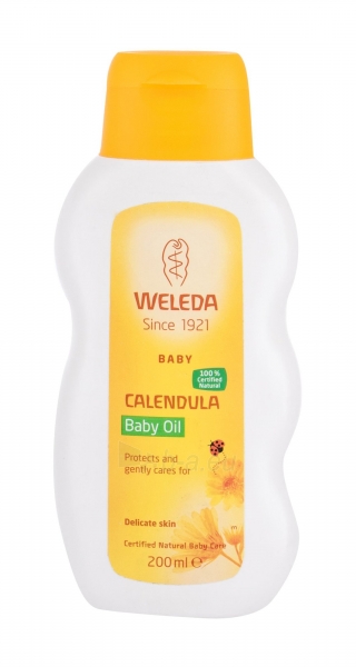 Kūno aliejus Weleda Baby Calendula Oil 200ml paveikslėlis 1 iš 1