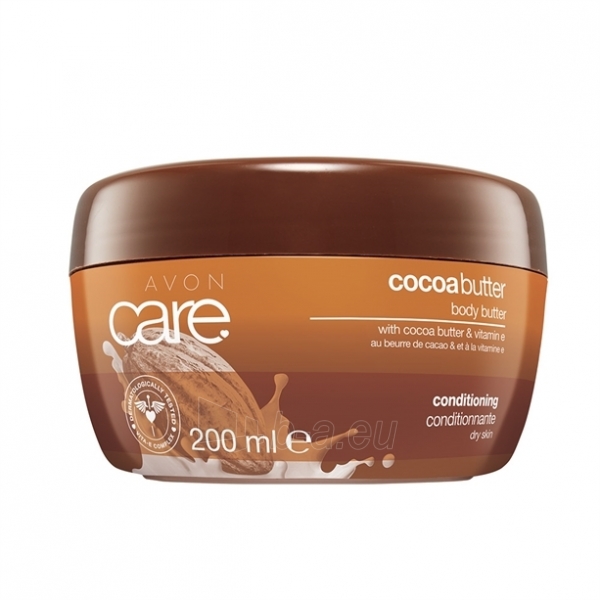 Body cream Avon Moisturizing body cream with cocoa butter and vitamin E Care(Cocoa Butter) 200 ml paveikslėlis 1 iš 1