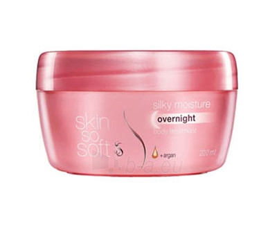 Body cream Avon Night moisturizing body cream and argan oil with Soft Skin Overnight 200 ml paveikslėlis 1 iš 1
