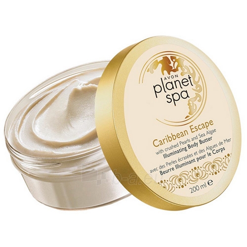 Body cream Avon Radiance Body Cream with extracts of pearl and seaweed Planet Spa Caribbean Escape 200 ml paveikslėlis 1 iš 1