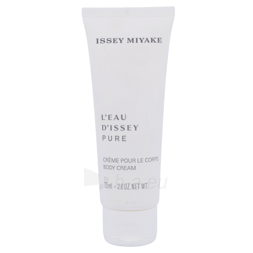 Body cream Issey Miyake L´Eau D´Issey Pure Body cream 75ml paveikslėlis 1 iš 1
