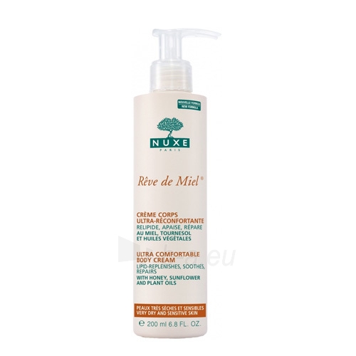 Body cream Nuxe ( Ultra Comfortable Body Cream) Reve de Miel 400 ml paveikslėlis 1 iš 1