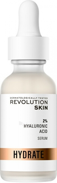 Kūno kremas Revolution Skincare Moisturizing facial serum Hydrate 2% Hyaluronic Acid (Serum) 30 ml paveikslėlis 1 iš 3