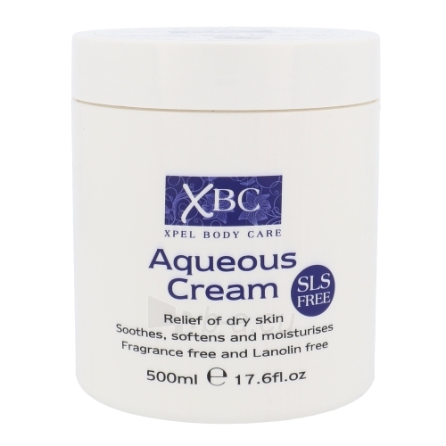 Kūno kremas Xpel Body Care Aqueous Cream SLS Free Cosmetic 500ml paveikslėlis 1 iš 1