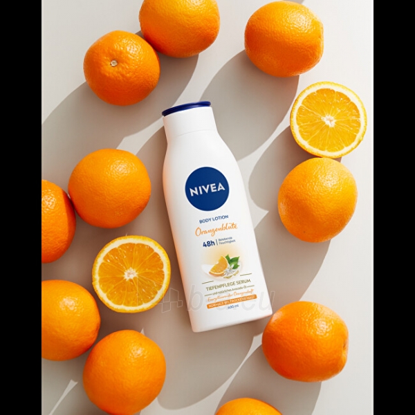 Kūno losionas Nivea Body lotion for normal and dry skin Orange Blossom ( Body Lotion) 400 ml paveikslėlis 2 iš 4