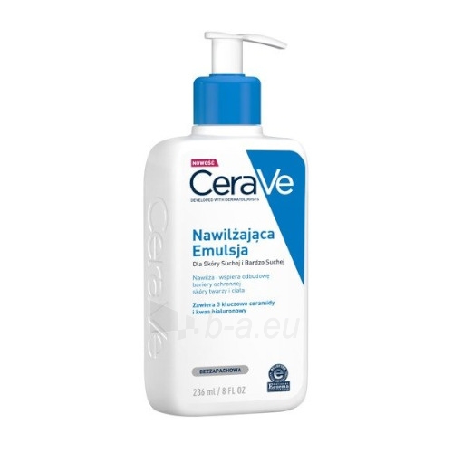 Body lotion CeraVe Hydrating Milk for Dry to Very Dry Skin (Moisturising Lotion) 473 ml paveikslėlis 3 iš 3