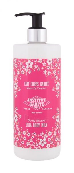 Body lotion Institut Karite Shea Cherry Blossom 500ml paveikslėlis 1 iš 1