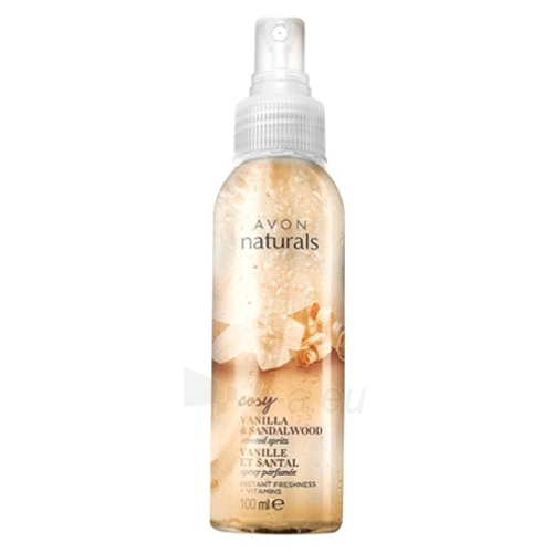 Body purškiklis Avon Body spray with vanilla and sandalwood 100 ml Naturals paveikslėlis 1 iš 1