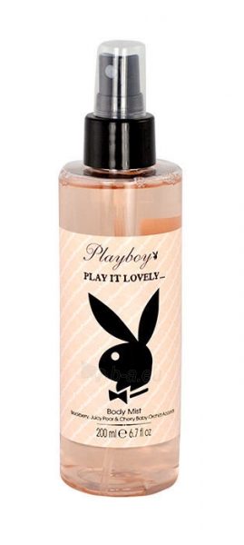 Kūno purškiklis Playboy Play It Lovely Body veil 200ml paveikslėlis 1 iš 1