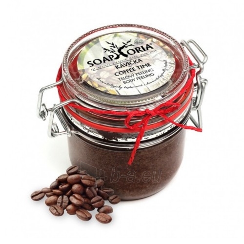 Kūno šveitiklis Soaphoria Natural body scrub cup of coffee (Coffee Time Body Peeling) 255 ml paveikslėlis 1 iš 1