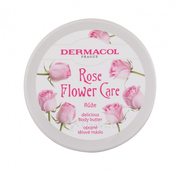 Body butter Dermacol Rose Flower Care 75ml paveikslėlis 1 iš 1