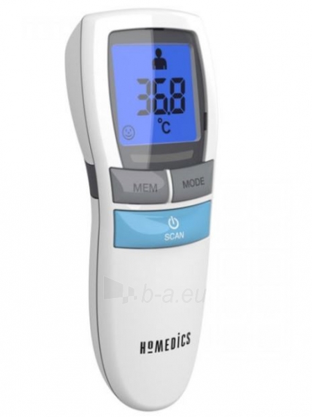 Kūno termometras Homedics TE-200-EEU No Touch Infrared Thermometer paveikslėlis 2 iš 5