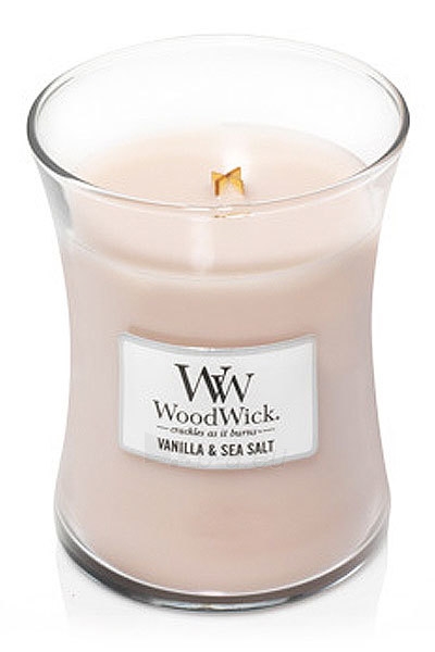 Kvapni žvakė WoodWick Scented Vanilla & Sea Salt 275 g paveikslėlis 1 iš 1