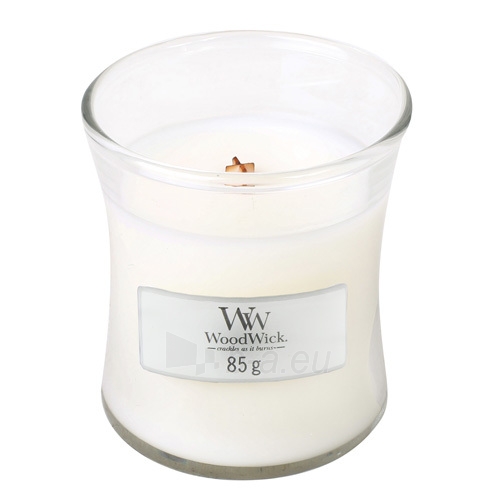 Kvapni žvakė WoodWick White Teak 85 g paveikslėlis 1 iš 1