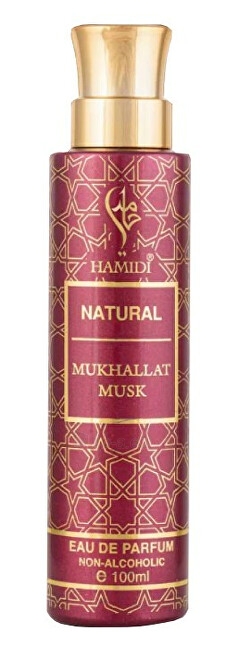 Kvepalai Hamidi Natural Mukhallat Musk - parfémová voda bez alkoholu - 100 ml paveikslėlis 1 iš 1