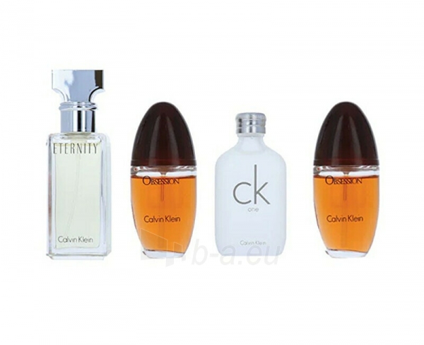 Kvepalų rinkinys Calvin Klein Miniatury Calvin Klein - Eternity EDP 15 ml + CK One EDT 15 ml + Obsession 2 x 15 ml paveikslėlis 2 iš 2