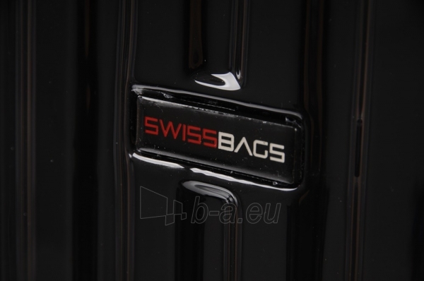 Lagaminas SWISSBAGS Q-BOX CABIN 54 cm black paveikslėlis 8 iš 8