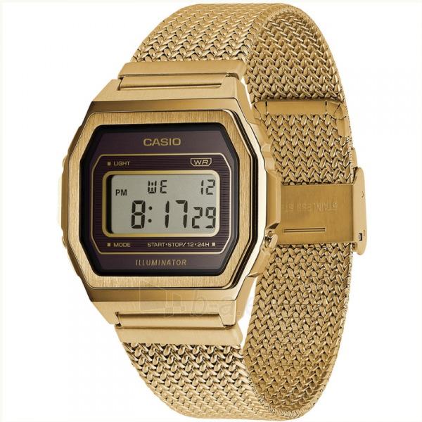 Laikrodis Casio Vintage Premium A1000MGA-5EF paveikslėlis 5 iš 6