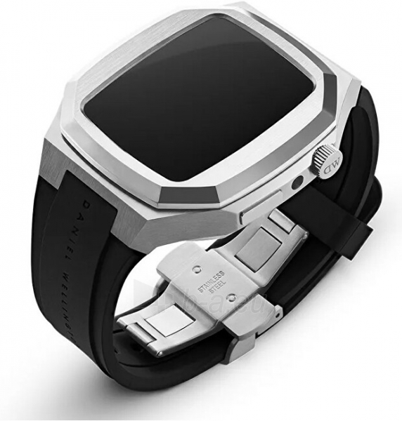 Laikrodis Daniel Wellington Switch 44 Silver - Pouzdro s řemínkem pro Apple Watch 44 mm DW01200006 paveikslėlis 4 iš 8