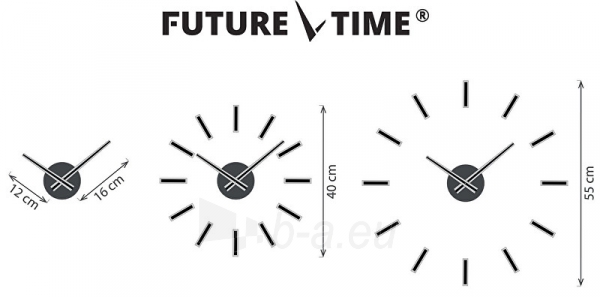 Laikrodis Future Time Nalepovací Modular Titanium FT9400TT paveikslėlis 2 iš 4