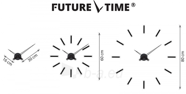 Laikrodis Future Time Nalepovací Modular Titanium FT9600TT paveikslėlis 2 iš 4