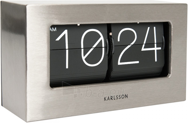 Laikrodis Karlsson Flip Flip Clock KA5620ST paveikslėlis 2 iš 3