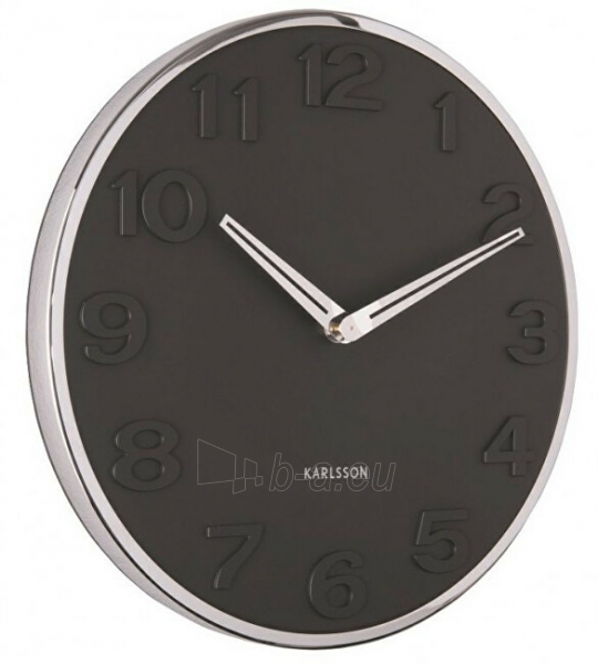 Laikrodis Karlsson Nástěnné hodiny KA5759BK paveikslėlis 1 iš 1