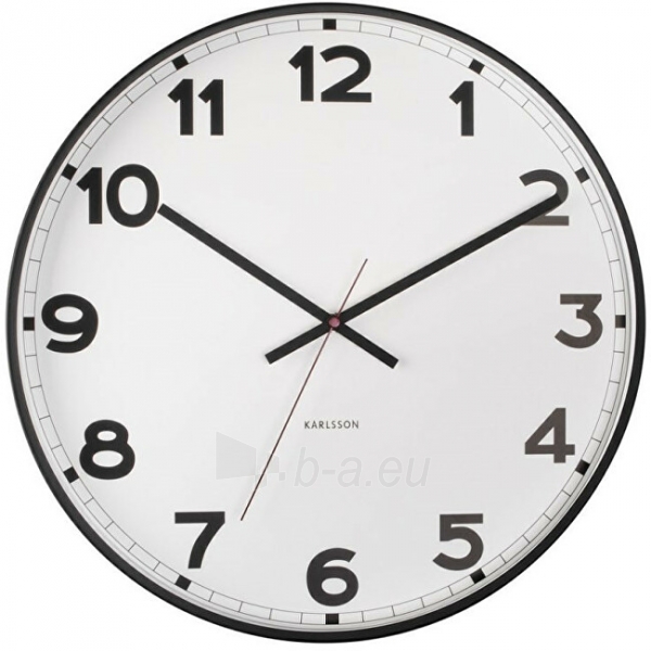 Laikrodis Karlsson Nástěnné hodiny KA5847WH paveikslėlis 1 iš 3