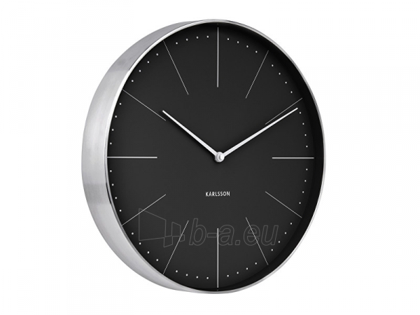 Laikrodis Karlsson Wall clock KA5681BK paveikslėlis 2 iš 2