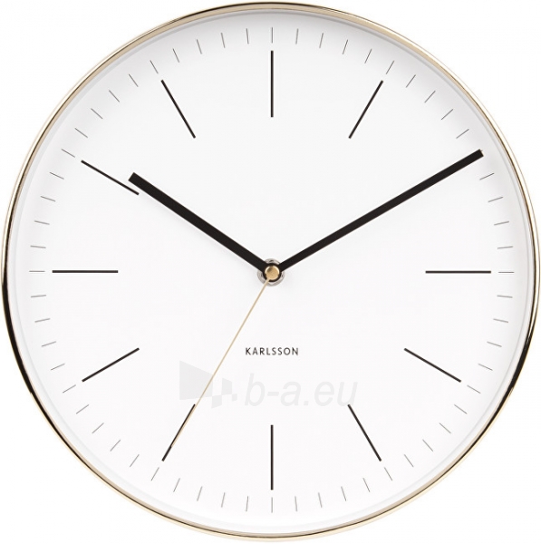 Laikrodis Karlsson Wall clock KA5695WH paveikslėlis 1 iš 3