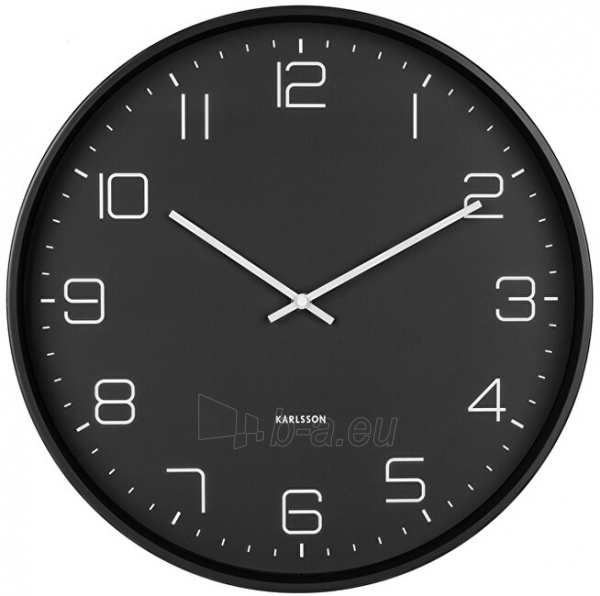 Laikrodis Karlsson Wall clock KA5751BK paveikslėlis 2 iš 3