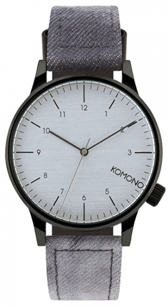 Laikrodis Komono Winston Heritage Black Denim KOM-W2133 paveikslėlis 1 iš 4