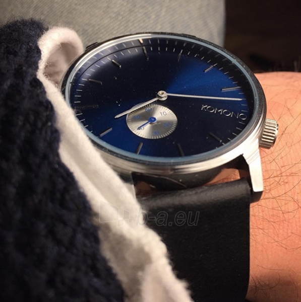 Laikrodis Komono Winston Subs SILVER BLUE KOM-W3001 paveikslėlis 4 iš 6