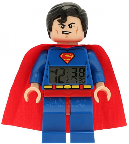 Laikrodis Lego Budík DC Super Heroes Superman 9005701 paveikslėlis 1 iš 5