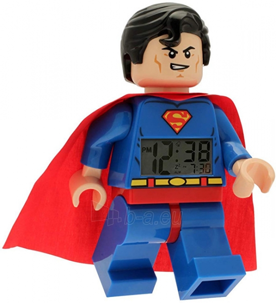 Laikrodis Lego Budík DC Super Heroes Superman 9005701 paveikslėlis 2 iš 5