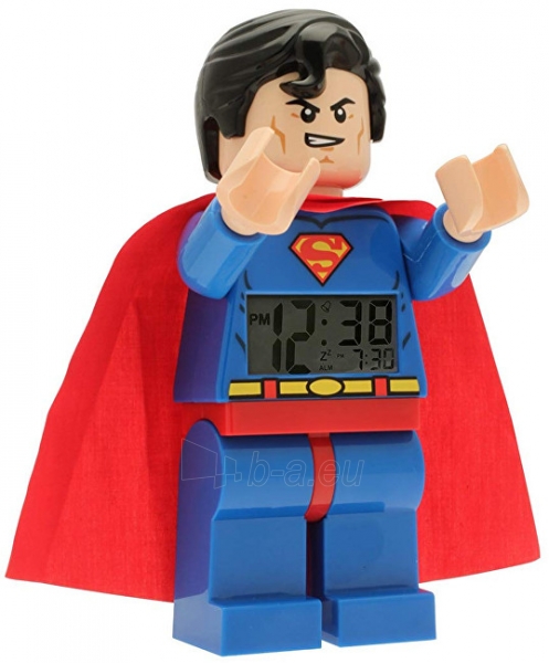 Laikrodis Lego Budík DC Super Heroes Superman 9005701 paveikslėlis 4 iš 5