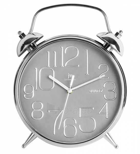Laikrodis Lowell Wall clock in the shape of an alarm clock 00815G paveikslėlis 1 iš 2